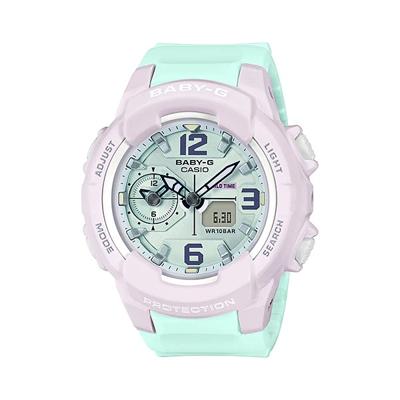 Casio BABY-G Standard Analog-Digital Watch BGA-230PC-6BDR - Groen
