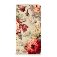 Smart Cover voor Samsung Galaxy S20 FE Bloemen - thumbnail