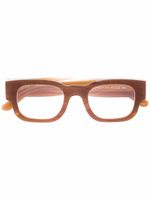 Thierry Lasry lunettes de vue Loyalty à monture carrée - Marron