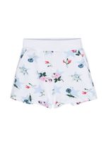 Monnalisa short à fleurs - Blanc