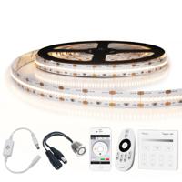 8 meter - 3360 leds complete led strip set helder wit pro - thumbnail