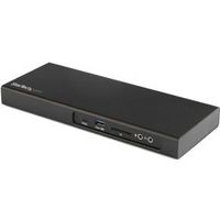 StarTech.com TB3DK2DPM2 notebook dock & poortreplicator USB 3.0 (3.1 Gen 1) Type-C Zwart