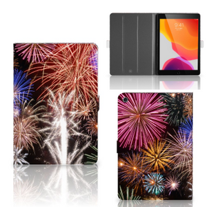 iPad 10.2 2019 | iPad 10.2 2020 | 10.2 2021 Tablet Hoes met standaard Vuurwerk