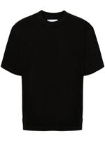 sacai t-shirt en coton à épaules tombantes - Noir