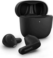 Philips Draadloze Oordopjes, In-Ear Volwassenen, Oplaadcase, Water- en Zweetbestendig, Bluetooth, 18 Uur Speeltijd, Ingebouwde Microfoon, Slank Ontwerp, Comfortabele Pasvorm, Zwart TAT2236BK/00
