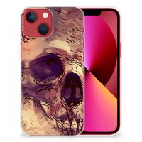 Silicone Back Case Apple iPhone 13 Skullhead