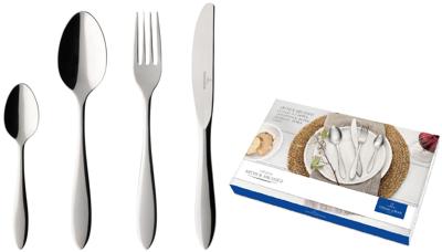 Villeroy & Boch Bestekset Arthur Geborsteld 24-Delig