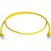 Telegärtner L00006A0051 RJ45 Netwerkkabel, patchkabel CAT 6A S/FTP 25.00 m Geel Vlambestendig, Halogeenvrij, UL gecertificeerd 1 stuk(s) - thumbnail