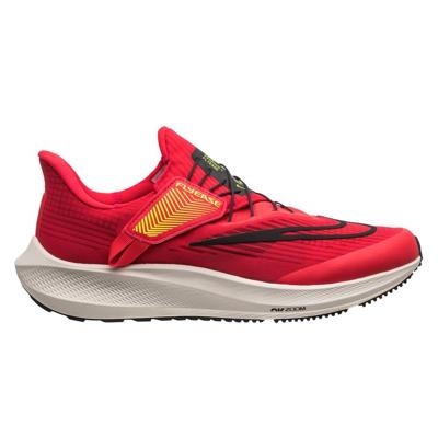 Nike Hardloopschoenen Air Zoom Pegasus FlyEase - Donkerrood/Zwart/Neon