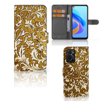 Wallet Case OPPO A76 | A96 Barok Goud - thumbnail