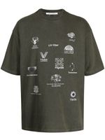 Children Of The Discordance t-shirt en coton à imprimé graphique - Vert - thumbnail