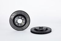 Remschijf BREMBO MAX LINE BREMBO, Remschijftype: Gespleten: , u.a. für Opel, Vauxhall