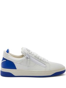 Giuseppe Zanotti baskets en cuir - Blanc