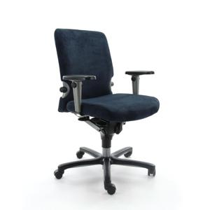 Gerestaureerde Bureaustoel Blauw Regain Ergonomisch Comforto 77 NPR1813