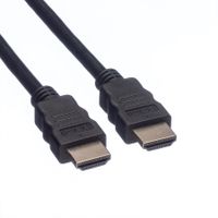 VALUE HDMI 8K (7680 x 4320) Ultra HD Cable met Ethernet, M/M, zwart, 1 m - thumbnail