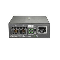 StarTech.com MCMGBSCMM055 netwerk media converter 1000 Mbit/s 850 nm Multimode Zwart - thumbnail