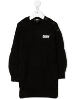 Dkny Kids robe-pull à logo imprimé - Noir