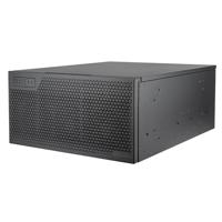 SilverStone Technology RM52, 5U rackmount-serverbehuizing met twee 360 mm ventilatoren en compatibiliteit met vloeibare koeling, SST-RM52