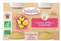 Babybio Dessert appel peer 130 gr bio (2 st)