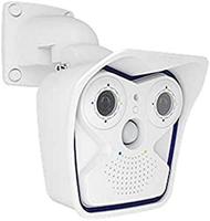Mobotix M16B-6D6N079 IP-camera binnen en buiten witte behuizing 3072 x 2048pixels - bewakingscamera (IP beveiligingscamera binnen en buiten, behuizing, wit, wand, IP66)
