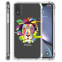 Apple iPhone Xr Stevig Bumper Hoesje Lion Color