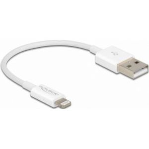 DeLOCK 83001 USB-kabel 0,15 m USB 2.0 USB A Micro-USB B/Lightning/Apple 30-pin Wit