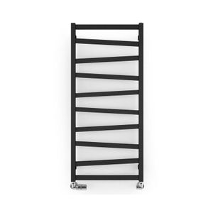 Designradiator Sapho Zig Recht 50x109.6 cm 406W Antraciet Sapho