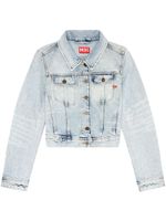 Diesel veste crop De-Slimmy en jean - Bleu - thumbnail