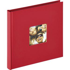 walther+ design Walther FA-199-R Fotoalbum (b x h) 18 cm x 18 cm Rood 30 bladzijden