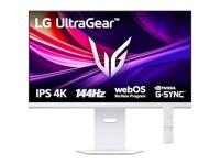 LG, 32 inch, Ultragear 4K UHD, 80cm, 16:9, Super Resolution, 3840 x 2160, 144Hz, 1ms, HDR10, AMD FreeSync, DCI-P3 95%, DisplayHDR 400, 32G810SA-W.AEU - Wit