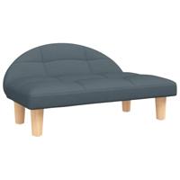 vidaXL Hondenmand 70x52x30 cm stof donkergrijs, hondenbank, hondenbed, dierenmand, huisdierenbank, huisdierenmand, dierenbed, huisdierenbed