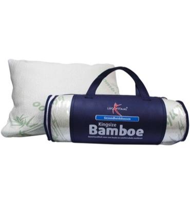 Lucovitaal Lucovitaal Bamboe Kussen Kingsize (1st) Lucovitaal Lucovitaal Bamboe Kussen Kingsize (1st)