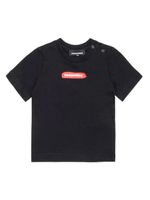 DSQUARED2 KIDS t-shirt en coton à logo imprimé - Noir