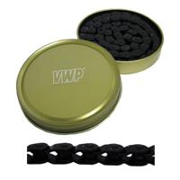 VWP Ketting 1/2-3/32 102 BMX/F Teflon coated (in blik) zwart - thumbnail