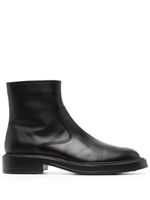 Tod's bottines en cuir - Noir - thumbnail