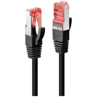 LINDY 47778 RJ45 Netwerkkabel, patchkabel CAT 6 S/FTP 1.50 m Zwart 1 stuk(s) - thumbnail