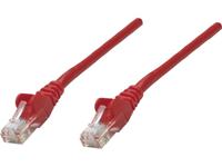 Intellinet 330688 RJ45 Netwerkkabel, patchkabel CAT 5e SF/UTP 7.50 m Rood 1 stuk(s)