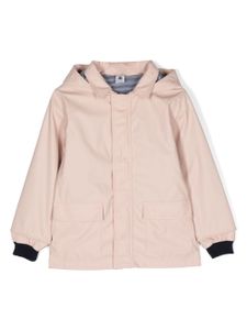 Petit Bateau imperméable zippé à capuche - Rose