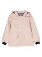 Petit Bateau imperméable zippé à capuche - Rose