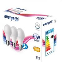 Energetic led bulb a60 mat 40w e27