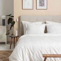 Cinderella Dekbedovertrekset Sunday Katoen Satijn - white 260x200/220cm