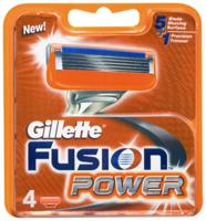 Gillette Fusion Power Scheermesjes 4 Stuks