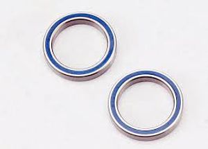 Ball bearings, blue rubber sealed (20x27x4mm) (2)