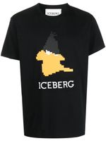 Iceberg t-shirt Looney Tunes à logo imprimé - Noir - thumbnail