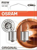 OSRAM OS5007-02B ORIGINAL LINE 12V, R5W, halogeen signaallamp, dubbele blister (2 lampen), Zilver/Helder