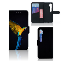 Xiaomi Mi Note 10 Pro Telefoonhoesje met Pasjes Papegaai