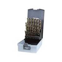 RUKO 215215RO HSSE-Co 5 metaalboorset 25-delig DIN 338 cilinderschacht 1 set