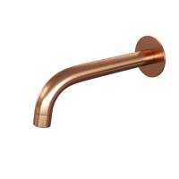 Brauer Copper Edition uitloop met rozet geborsteld koper PVD