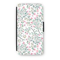 Sierlijke bloemen: iPhone 8 Plus Flip Hoesje - thumbnail