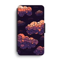 Patroon Wolken: iPhone XS Max Flip Hoesje